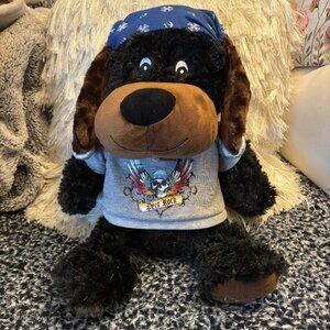 Bret Michaels POISON Luv A Pet /Pets Rock Name Chance The Rockstar 18" Plush Dog